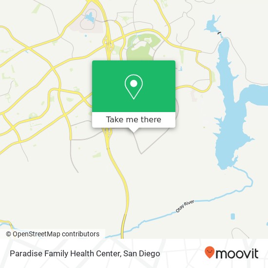 Mapa de Paradise Family Health Center