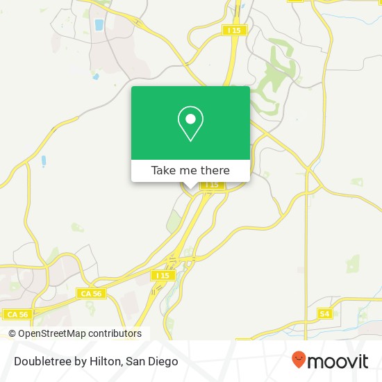 Mapa de Doubletree by Hilton
