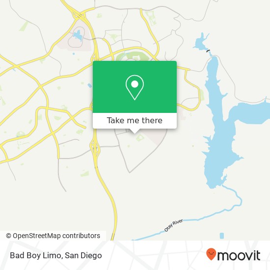 Bad Boy Limo map