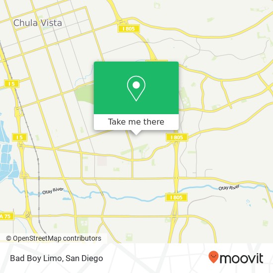 Bad Boy Limo map