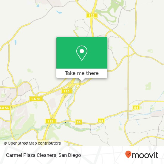 Mapa de Carmel Plaza Cleaners