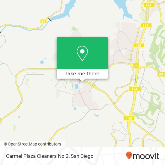 Carmel Plaza Cleaners No 2 map