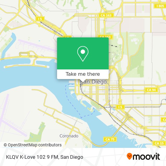 Mapa de KLQV K-Love 102 9 FM