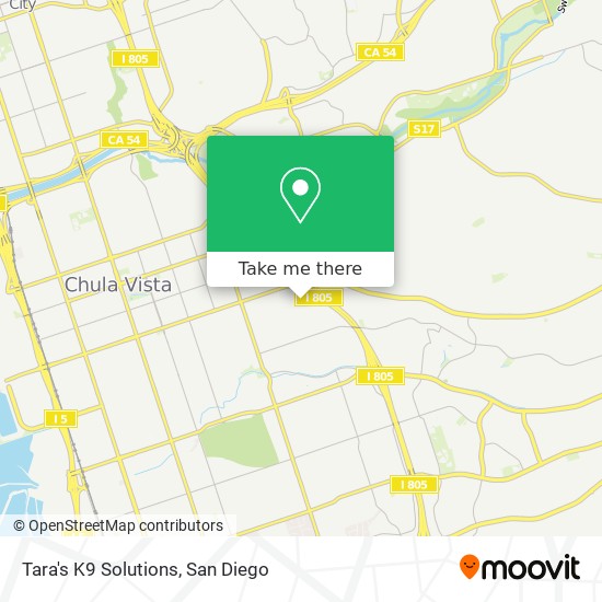 Mapa de Tara's K9 Solutions