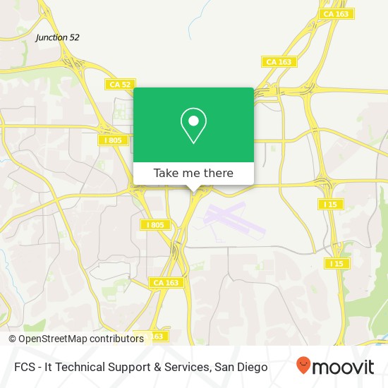 FCS - It Technical Support & Services map
