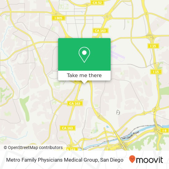 Mapa de Metro Family Physicians Medical Group