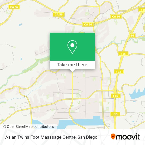 Mapa de Asian Twins Foot Masssage Centre