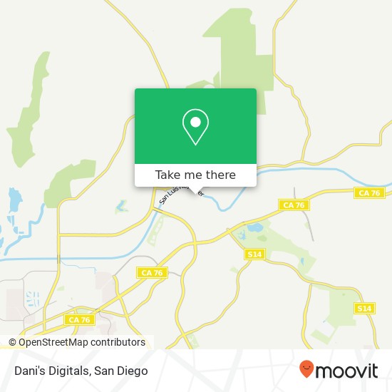 Dani's Digitals map