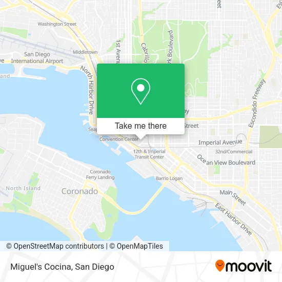 Mapa de Miguel's Cocina