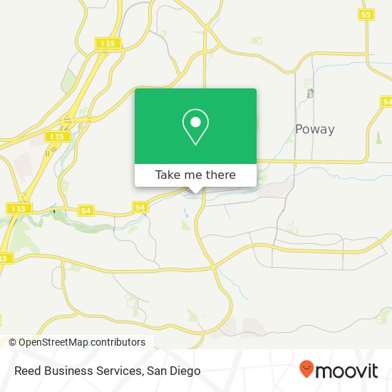 Reed Business Services map