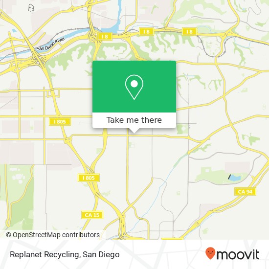 Replanet Recycling map