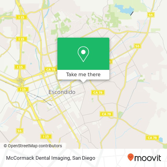 McCormack Dental Imaging map