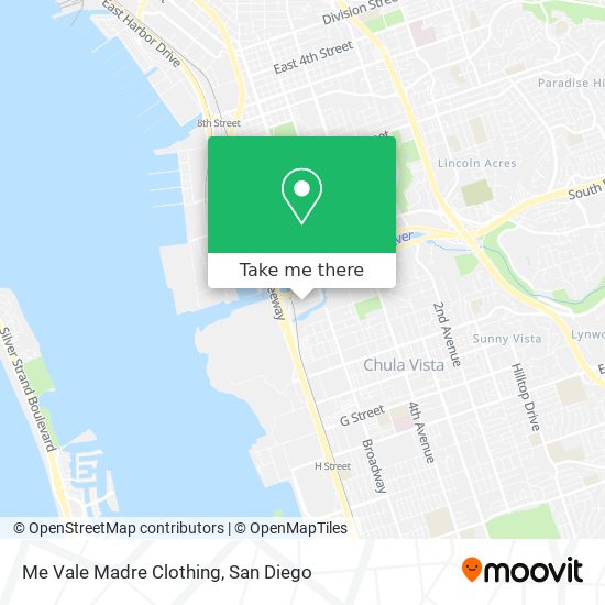 Me Vale Madre Clothing map