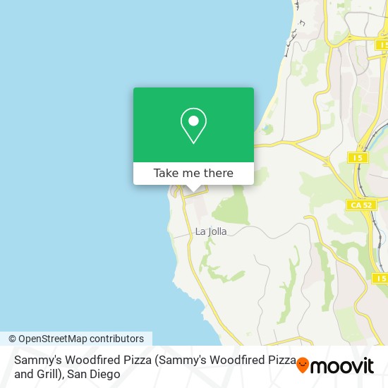 Mapa de Sammy's Woodfired Pizza (Sammy's Woodfired Pizza and Grill)