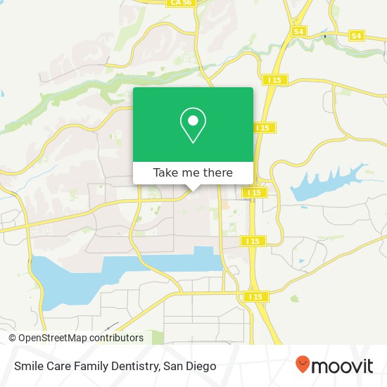 Mapa de Smile Care Family Dentistry