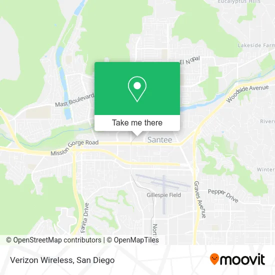 Verizon Wireless map