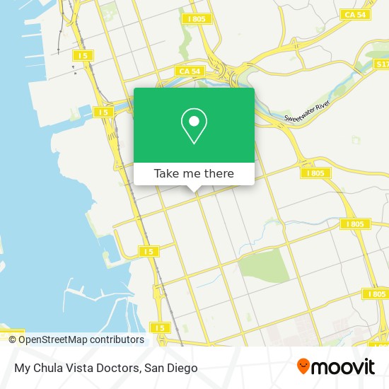 My Chula Vista Doctors map