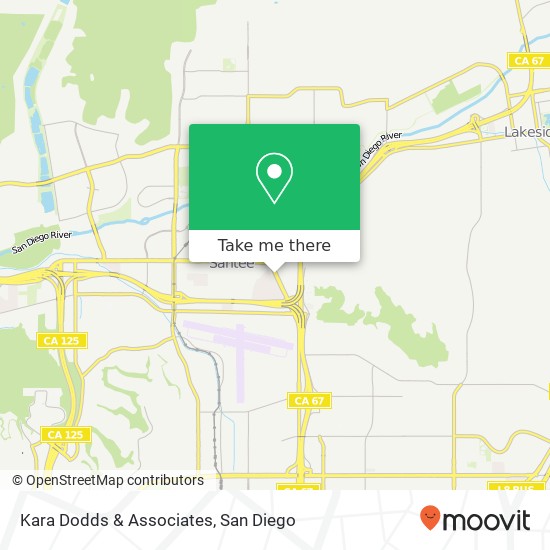 Kara Dodds & Associates map