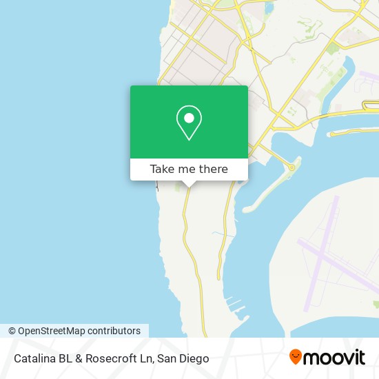 Mapa de Catalina BL & Rosecroft Ln