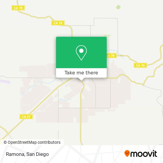 Ramona map