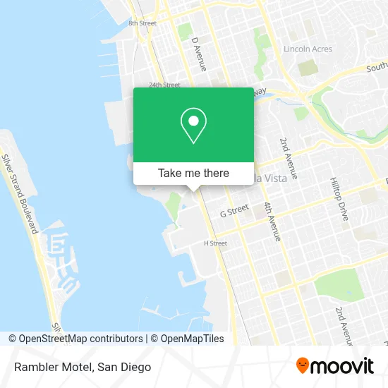 Rambler Motel map
