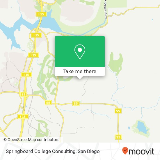 Springboard College Consulting map