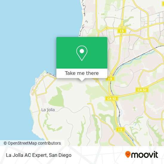 La Jolla AC Expert map