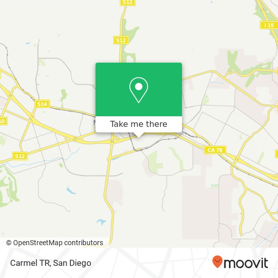 Mapa de Carmel TR