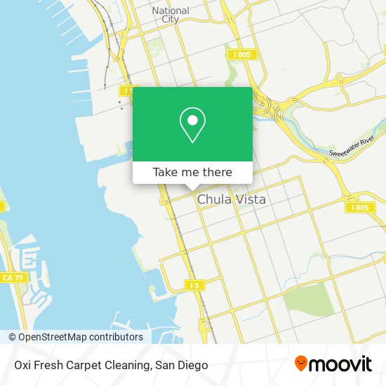 Oxi Fresh Carpet Cleaning map