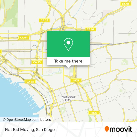 Mapa de Flat Bid Moving