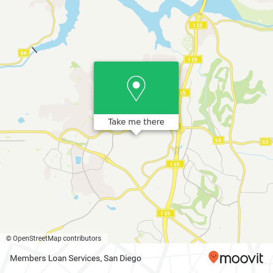 Mapa de Members Loan Services