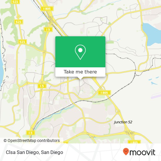 Mapa de Clsa San Diego