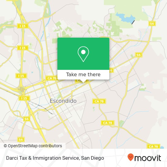 Darci Tax & Immigration Service map