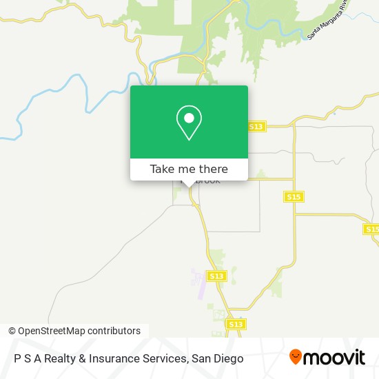 P S A Realty & Insurance Services map