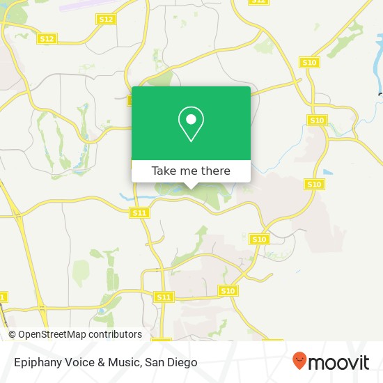 Epiphany Voice & Music map