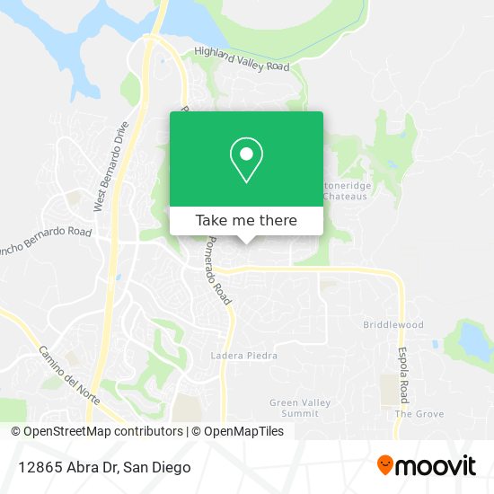 12865 Abra Dr map