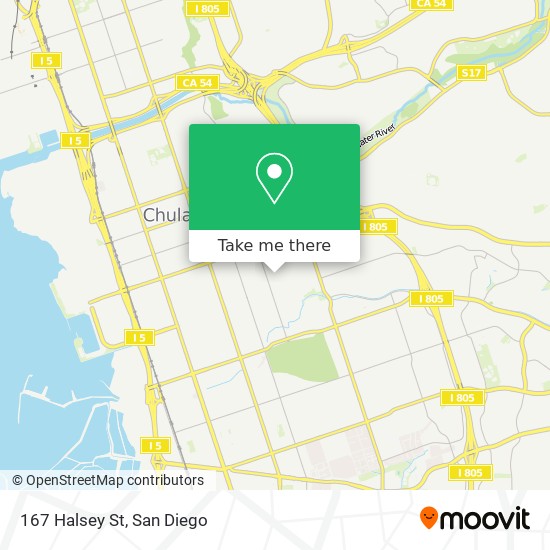 Mapa de 167 Halsey St