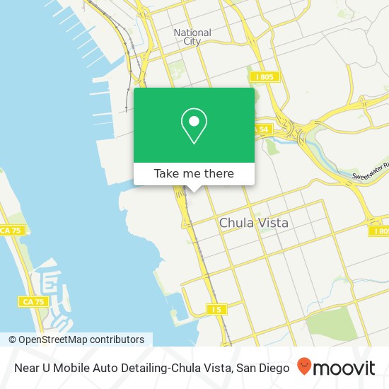 Near U Mobile Auto Detailing-Chula Vista map