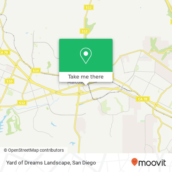 Yard of Dreams Landscape map