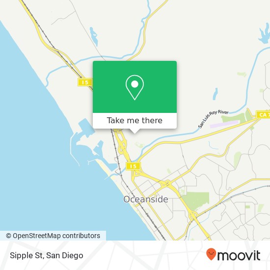 Sipple St map