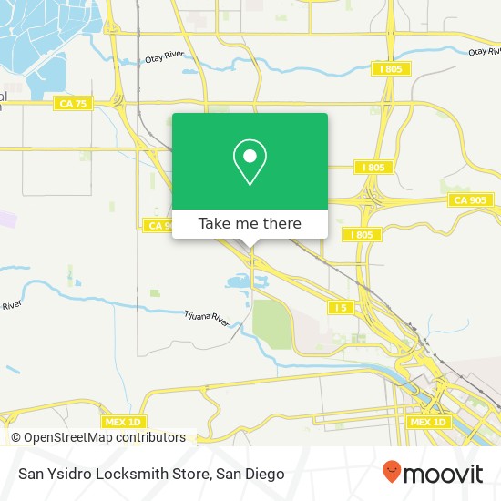 San Ysidro Locksmith Store map