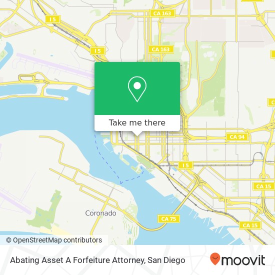 Abating Asset A Forfeiture Attorney map