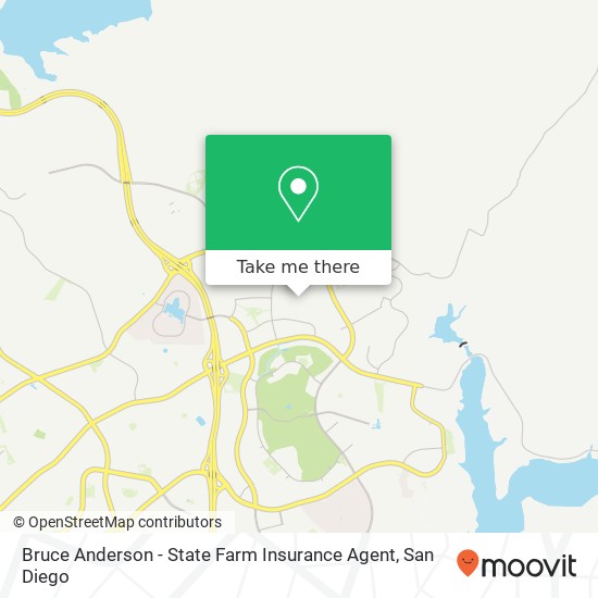 Bruce Anderson - State Farm Insurance Agent map