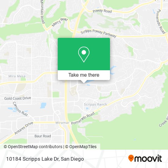 10184 Scripps Lake Dr map