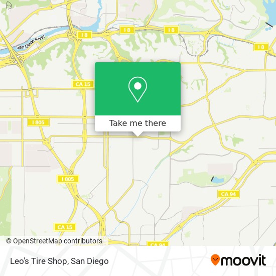 Mapa de Leo's Tire Shop