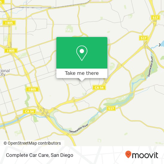 Mapa de Complete Car Care