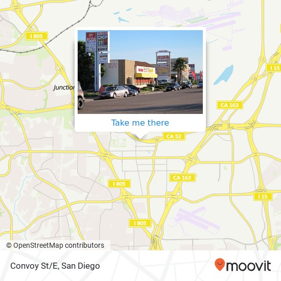 Convoy St/E map