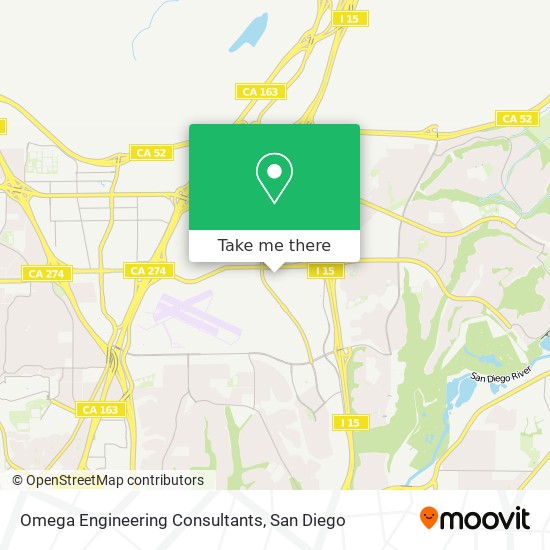 Omega Engineering Consultants map