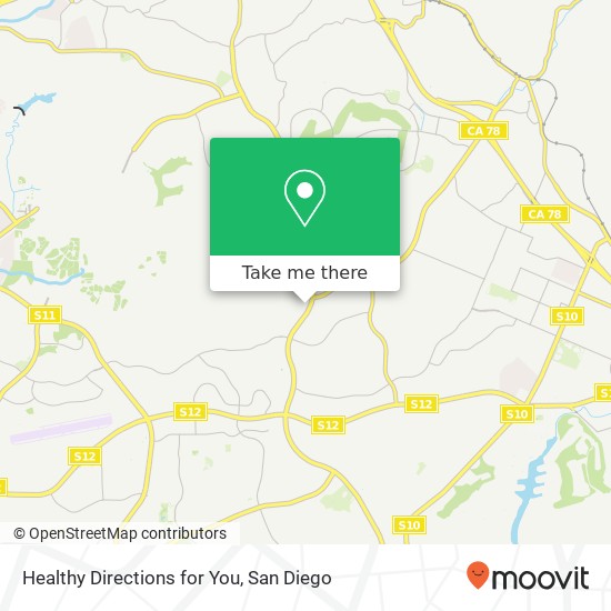 Healthy Directions for You map