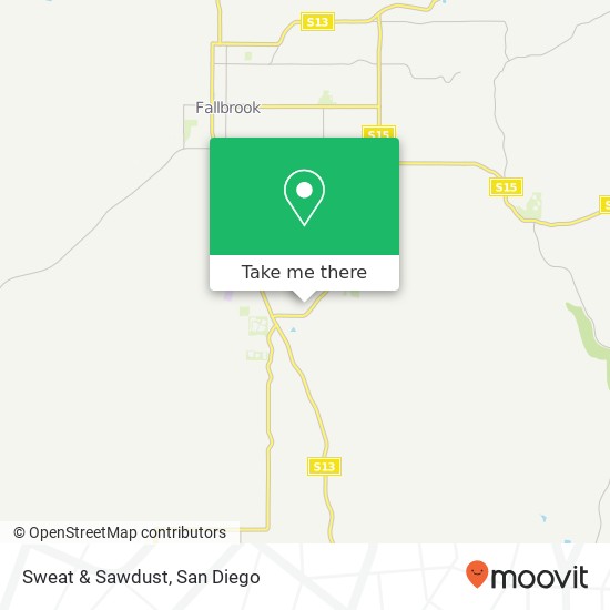 Mapa de Sweat & Sawdust
